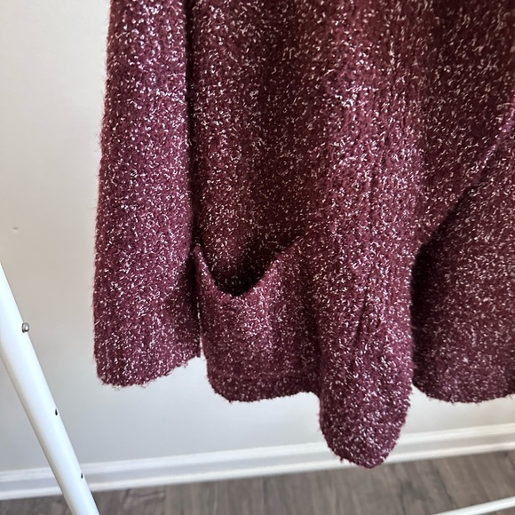 Loft Shawl Collar Pocket Open Cardigan - Picture 4 of 4